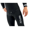 Wetsuit Black Shark Man 7mm Black L Seac 1-106-L