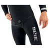 Wetsuit Black Shark Man 7mm Black XL Seac 1-106-XL