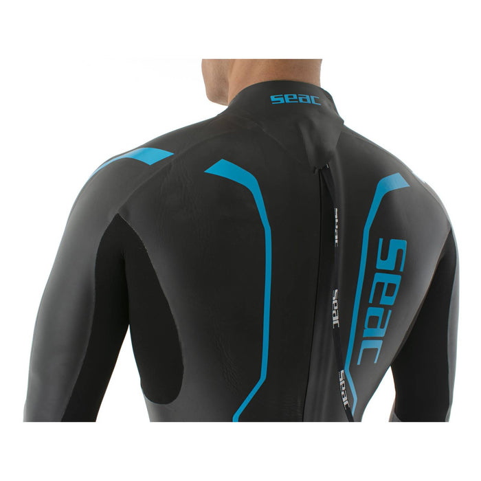 Wetsuit Pace Man 2,5-3,5mm Black-Blue S Seac 1-133-S
