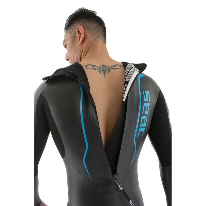 Wetsuit Pace Man 2,5-3,5mm Black-Blue XL Seac 1-133-XL