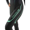 Wetsuit Pace Woman 2,5-3,5mm Black-Turquoise L Seac 1-134-L