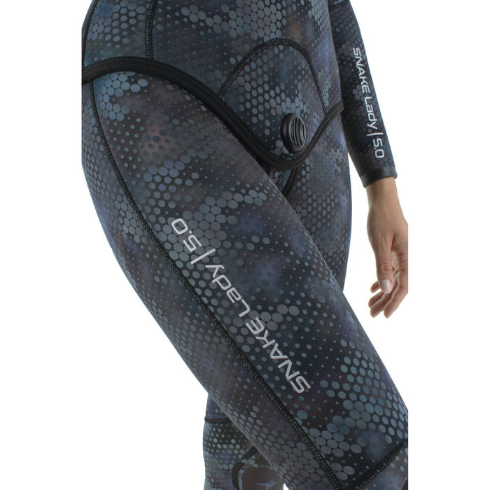 Wetsuit Pants Snake Woman 5mm Camo M Seac 1-147-M