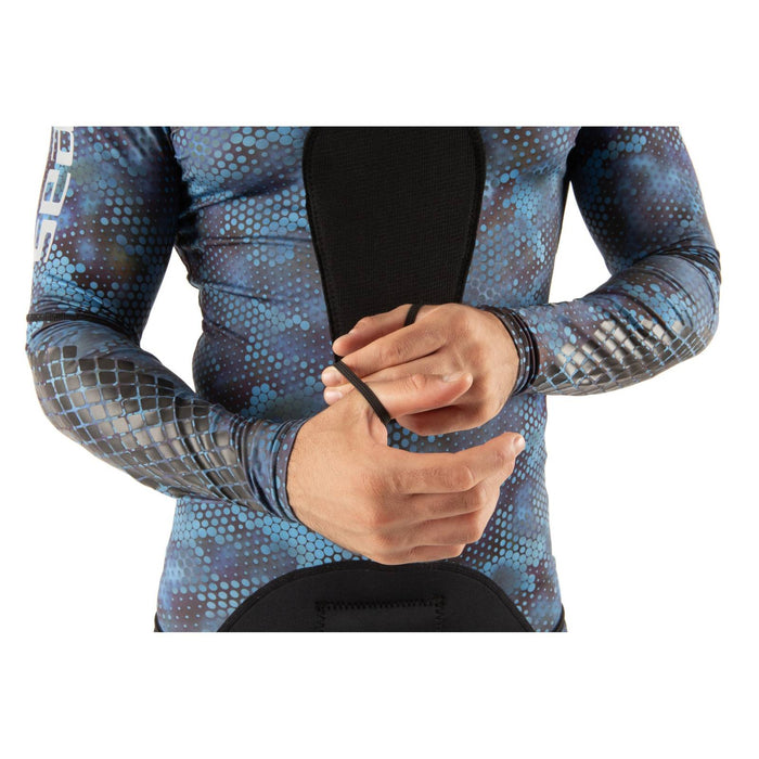 Wetsuit Blue Moon Man Camo Spandex XXL Seac 1-156-XXL