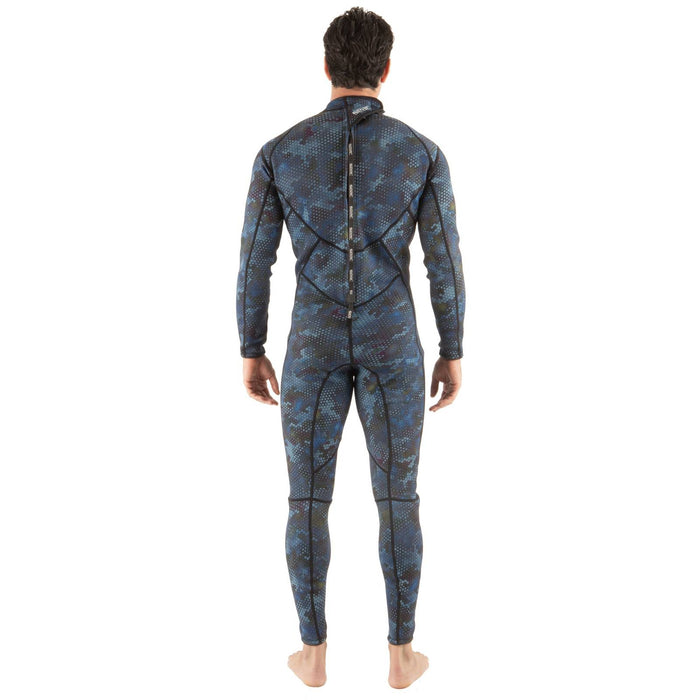 Wetsuit Blue Sea Man 1,5mm Camo XL Seac 1-157-XL