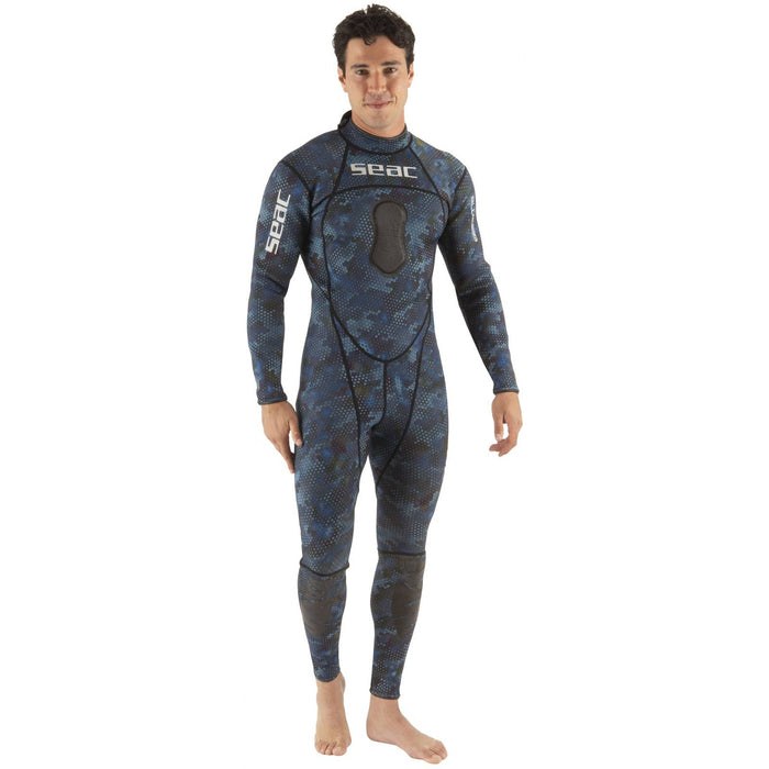Wetsuit Blue Sea Man 1,5mm Camo XXL Seac 1-157-XXL