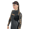 Wetsuit Energy Woman 2mm Black-Orange XXL Seac 1-50-XXL