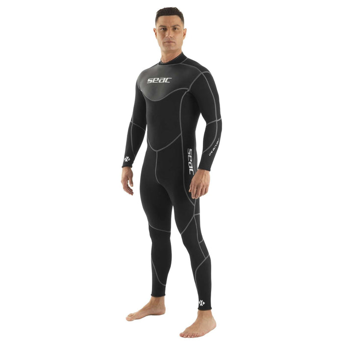 Wetsuit Sense Black Man 3mm S Seac 1-78-S