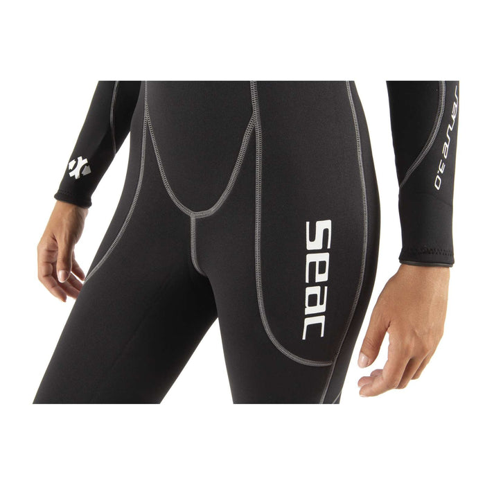 Wetsuit Sense Black Woman 3mm XXL Seac 1-79-XXL