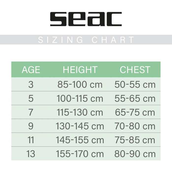 Shorty Dolphin Boy 1,5mm Blue 13 Years Seac 1-87-13A