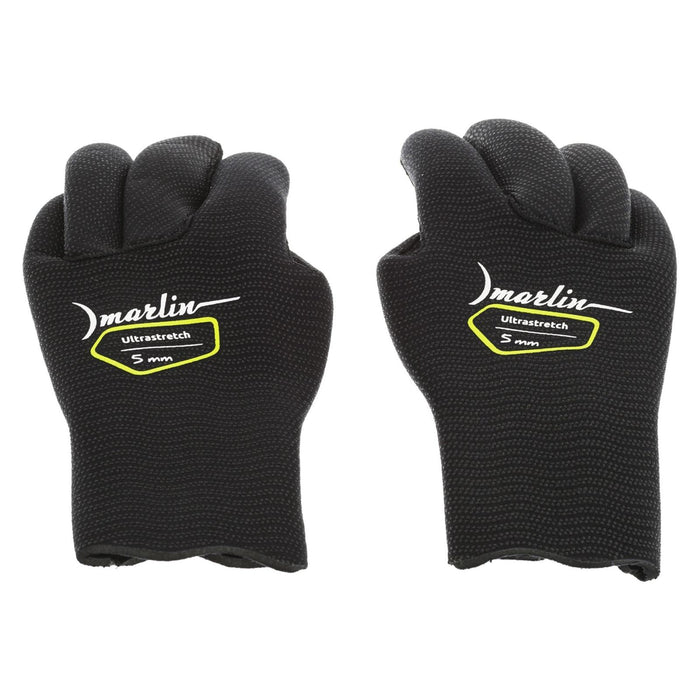 Guantes de buceo Ultrastretch 5mm negros talla XL Marlin 10515