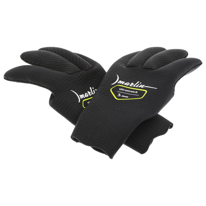 Diving Gloves Ultrastretch 3mm Black Size L Marlin 10826