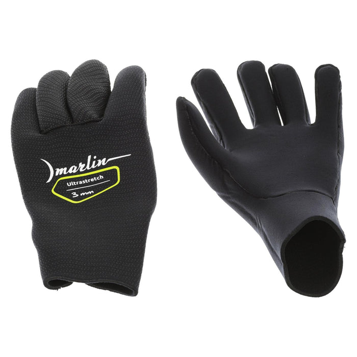 Diving Gloves Ultrastretch 3mm Black Size L Marlin 10826