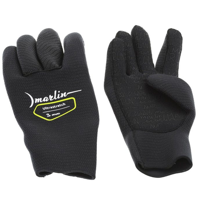 Diving Gloves Ultrastretch 3mm Black Size M Marlin 10827