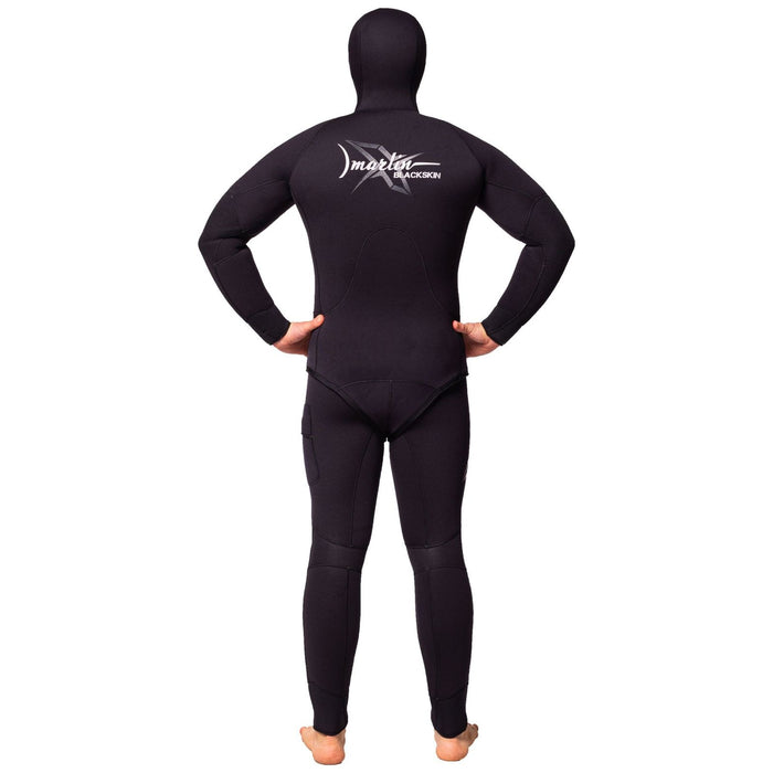 Spearfishing Full Wetsuit Blackskin Man 7mm Black Size ML Marlin 10962