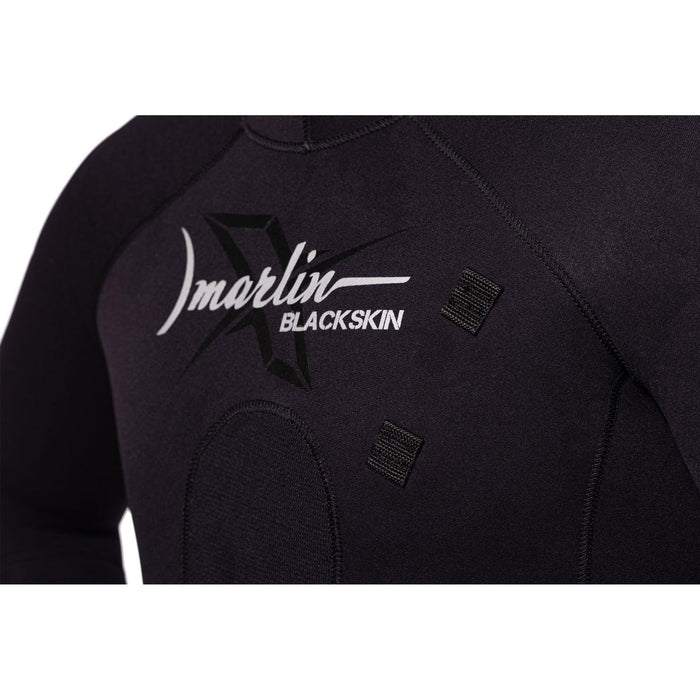 Spearfishing Full Wetsuit Blackskin Man 7mm Black Size XXL Marlin 10966