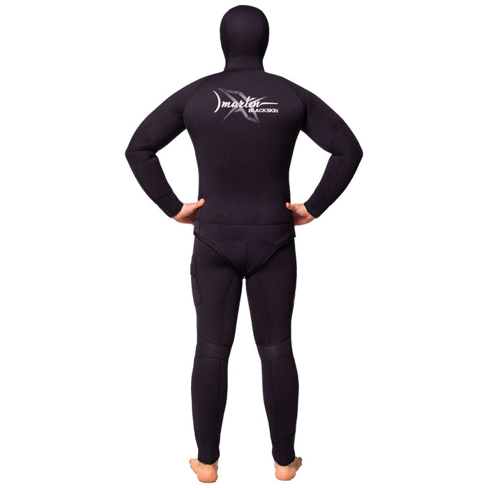 Spearfishing Full Wetsuit Blackskin Man 9mm Black Size S Marlin 10970