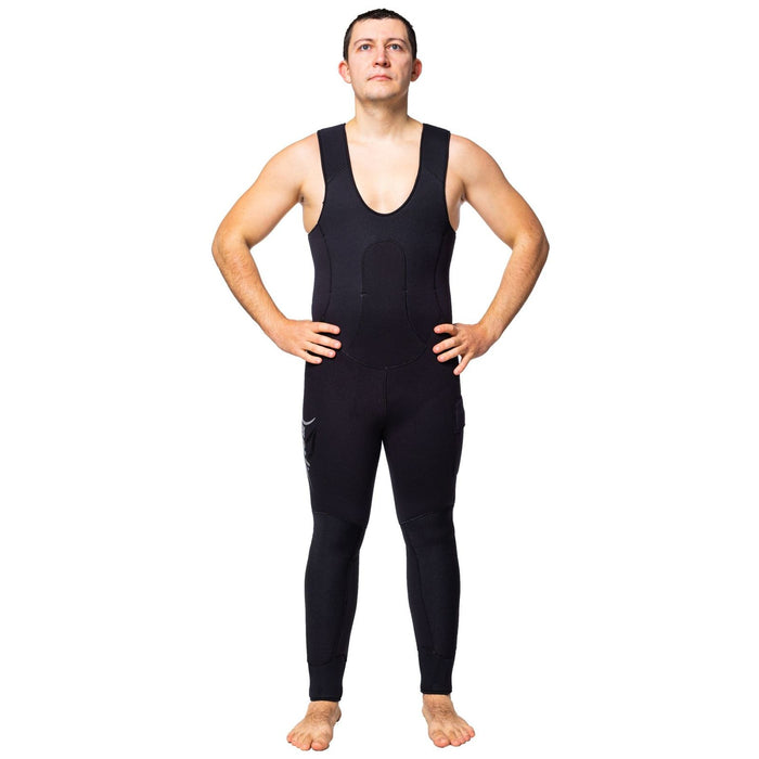 Spearfishing Full Wetsuit Blackskin Man 9mm Black Size S Marlin 10970