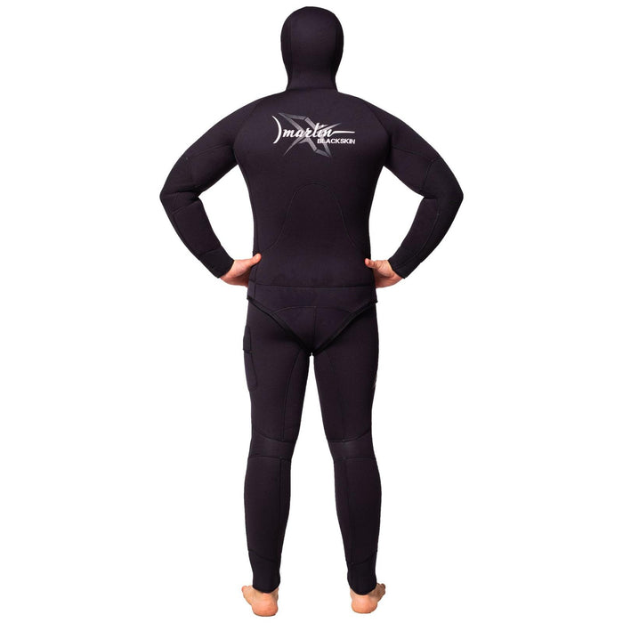 Spear Vissen Volledige Wetsuit Blackskin Man 9mm Zwart Maat L Marlin 10973
