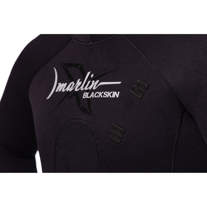 Spearfishing Full Wetsuit Blackskin Man 9mm Black Size XXXL Marlin 10977