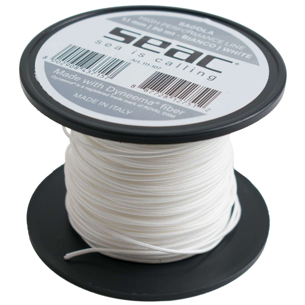 Core Dyneema White 50m 1,1mm Seac 111-107