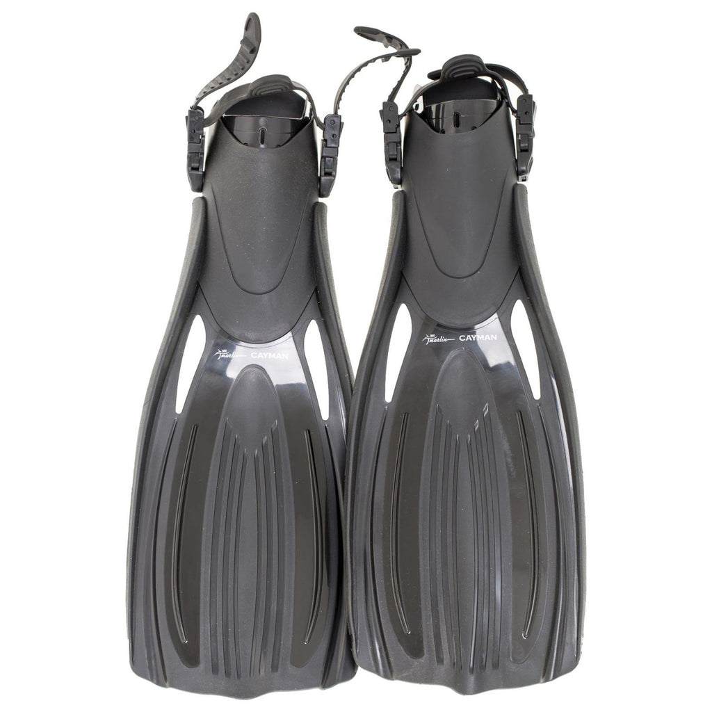 Tauchflossen Cayman Offene Ferse Schwarz Größe M-43-44,5 Marlin 11263