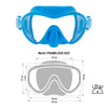 Diving Mask Frameless Duo Blue Marlin 11535