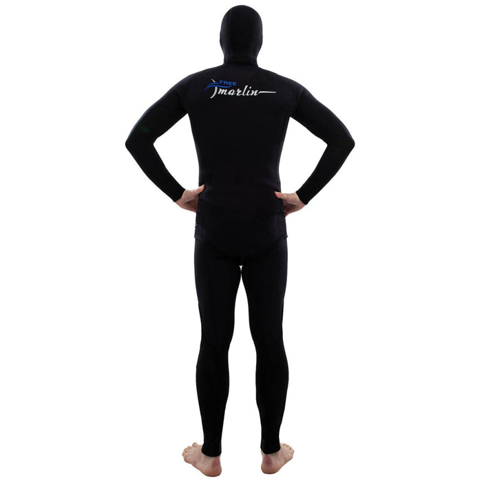 Freediving Full Wetsuit Free Man 5mm Black Size L Marlin 116986