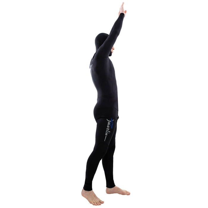 Freediving Full Wetsuit Free Man 5mm Black Size L Marlin 116986