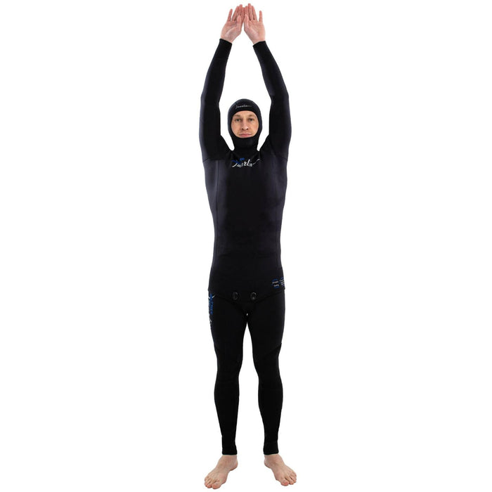 Freediving Full Wetsuit Free Man 5mm Black Size L Marlin 116986