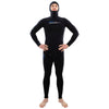 Freediving Full Wetsuit Free Man 3mm Black Size LX Marlin 116995