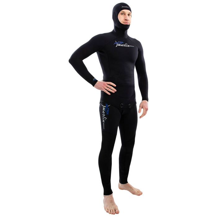 Freediving Full Wetsuit Free Man 3mm Black Size XL Marlin 116996