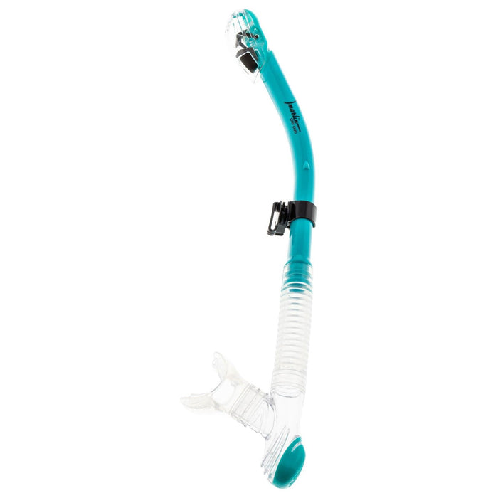 Snorkel Tube Dry Duo Green-Clear Marlin 117429