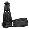 Diving Fins Scuba Ebs Black Size L-44,5-49 Marlin 117446