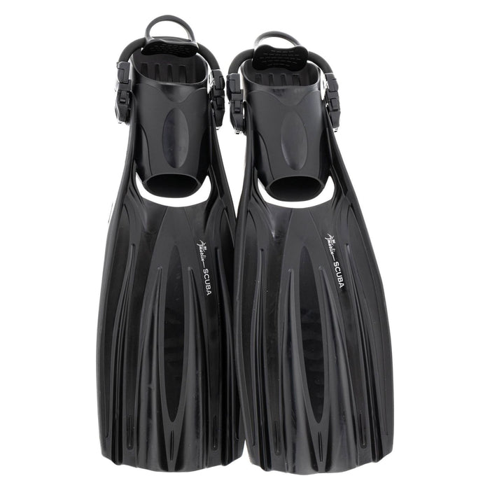 Diving Fins Scuba Ebs Black Size L-44,5-49 Marlin 117446