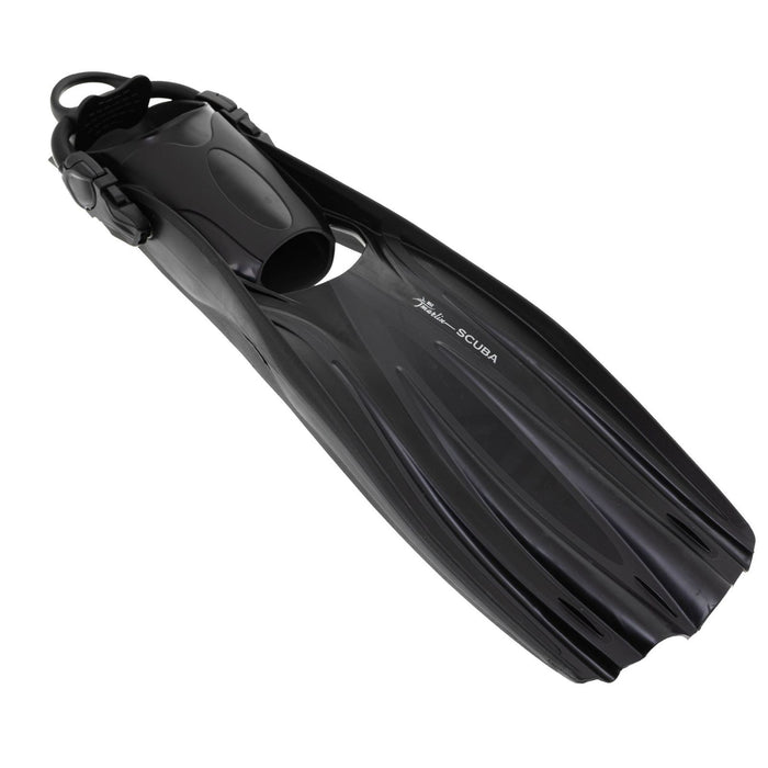Diving Fins Scuba Ebs Black Size L-44,5-49 Marlin 117446