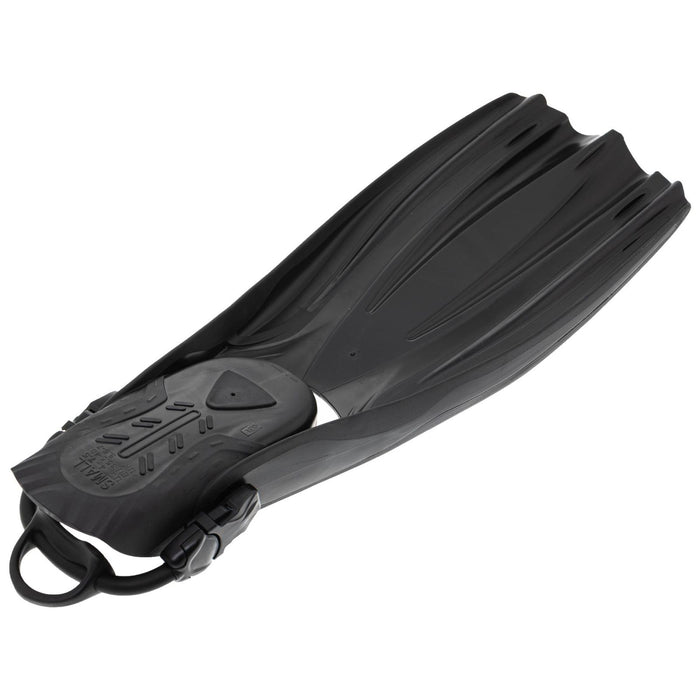 Diving Fins Scuba Ebs Black Size L-44,5-49 Marlin 117446