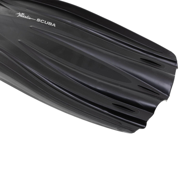 Diving Fins Scuba Ebs Black Size L-44,5-49 Marlin 117446