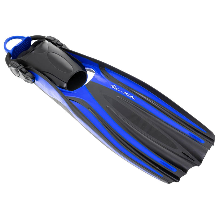 Diving Fins Scuba Ebs Blue Size L-44,5-49 Marlin 117452