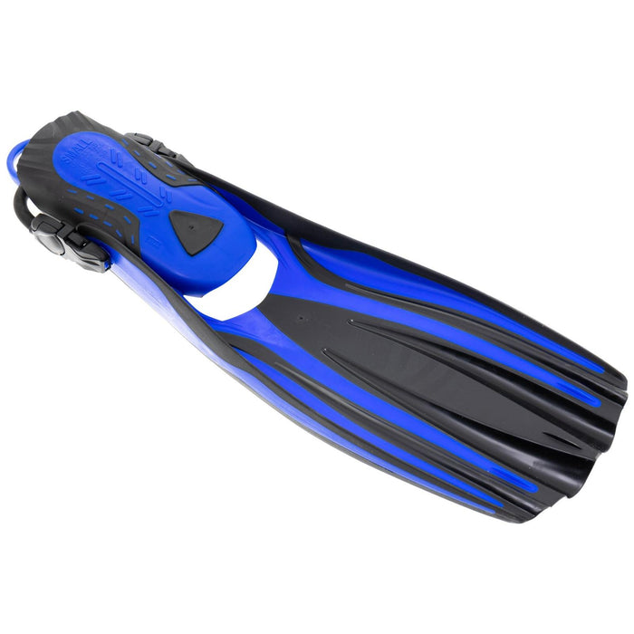 Diving Fins Scuba Ebs Blue Size L-44,5-49 Marlin 117452