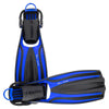 Diving Fins Scuba Ebs Blue Size S-35,5-40 Marlin 117454