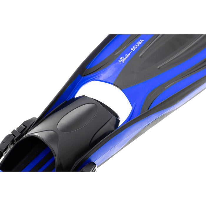 Diving Fins Scuba Ebs Blue Size S-35,5-40 Marlin 117454