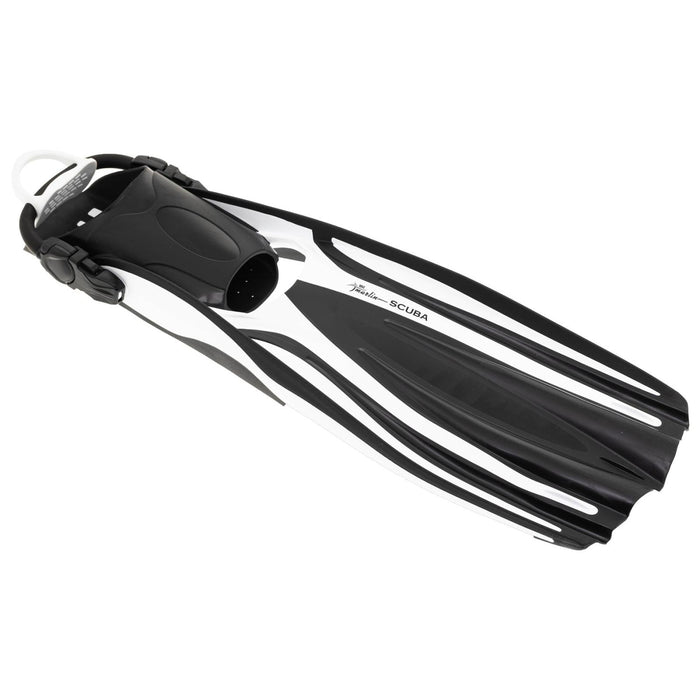 Diving Fins Scuba Ebs White Size R-41-44 Marlin 117455