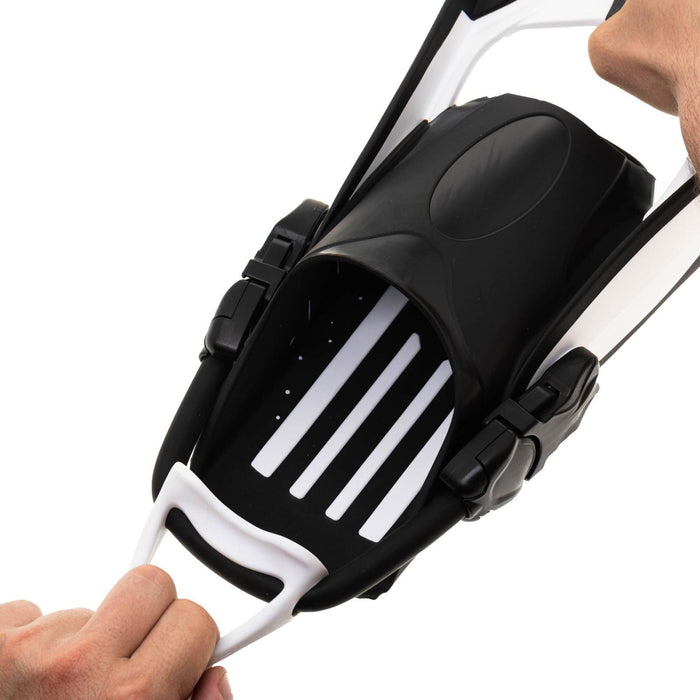 Diving Fins Scuba Ebs White Size R-41-44 Marlin 117455