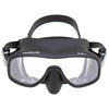 Spearfishing Mask Frameless Matte Black Marlin 117472