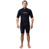 Shorty Wetsuit Malibu Man 2.5mm Black-Blue Size M Marlin 117605