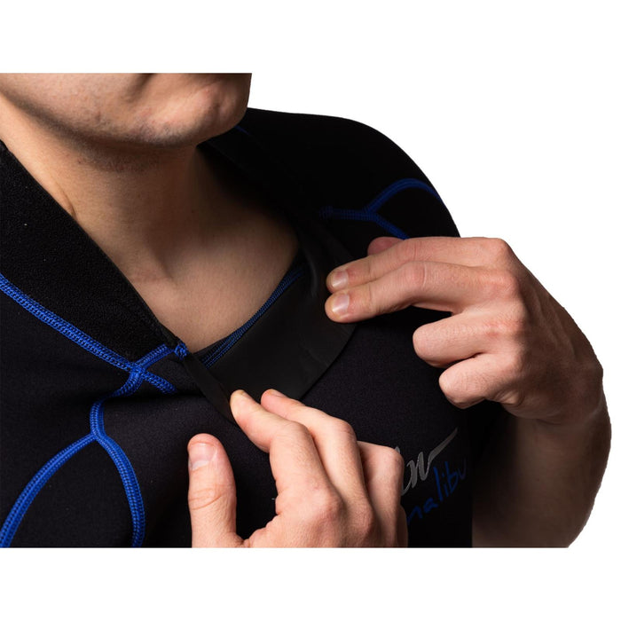 Shorty Wetsuit Malibu Man 2.5mm Black-Blue Size L Marlin 117606