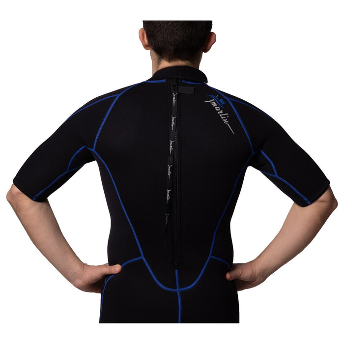 Shorty Wetsuit Malibu Man 2.5mm Black-Blue Size XL Marlin 117607