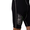 Shorty Wetsuit Malibu Man 2.5mm Black-Silver Size L Marlin 117610