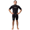 Shorty Wetsuit Malibu Man 2.5mm Black-Silver Size S Marlin 117612