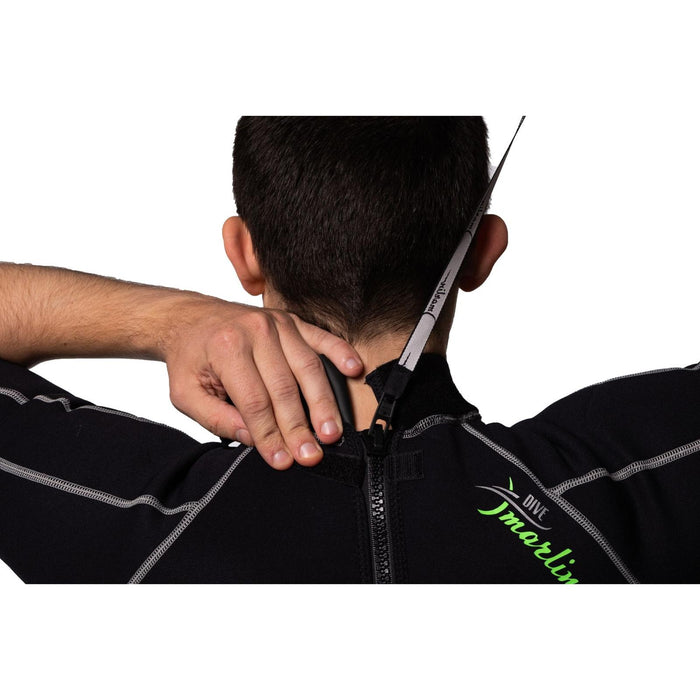 Shorty Wetsuit Malibu Man 2.5mm Black-Silver Size XL Marlin 117614